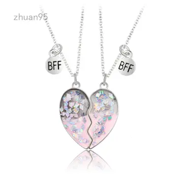 Heart Magnetic Couple Necklace | Magnetic Friendship Necklaces - 2pcs Heart  Necklace - Aliexpress