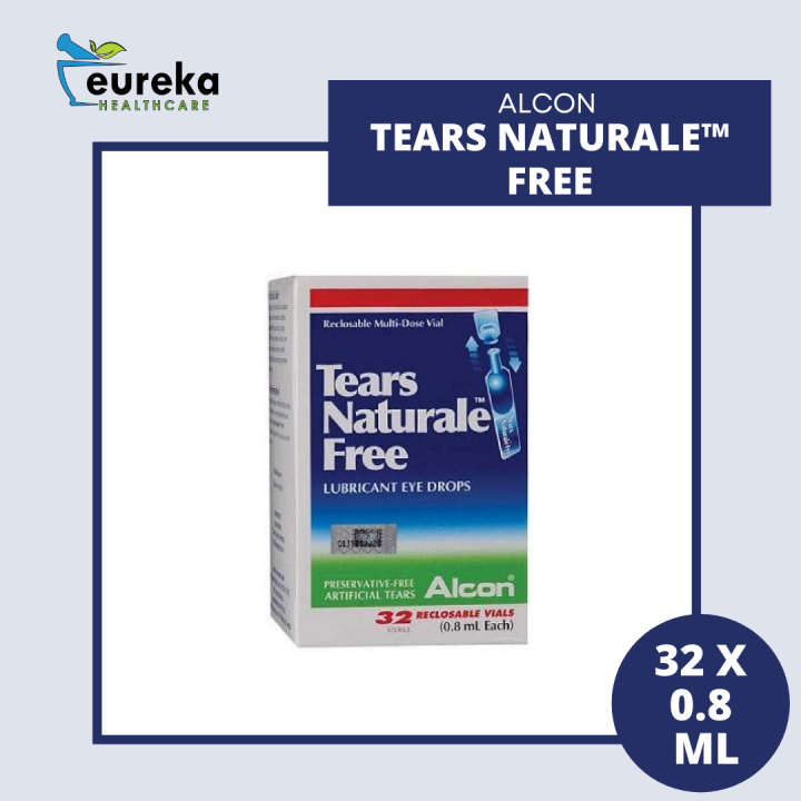 Alcon Tears Naturale Free Lubricant Eye Drops 32 Vials Lazada 8529