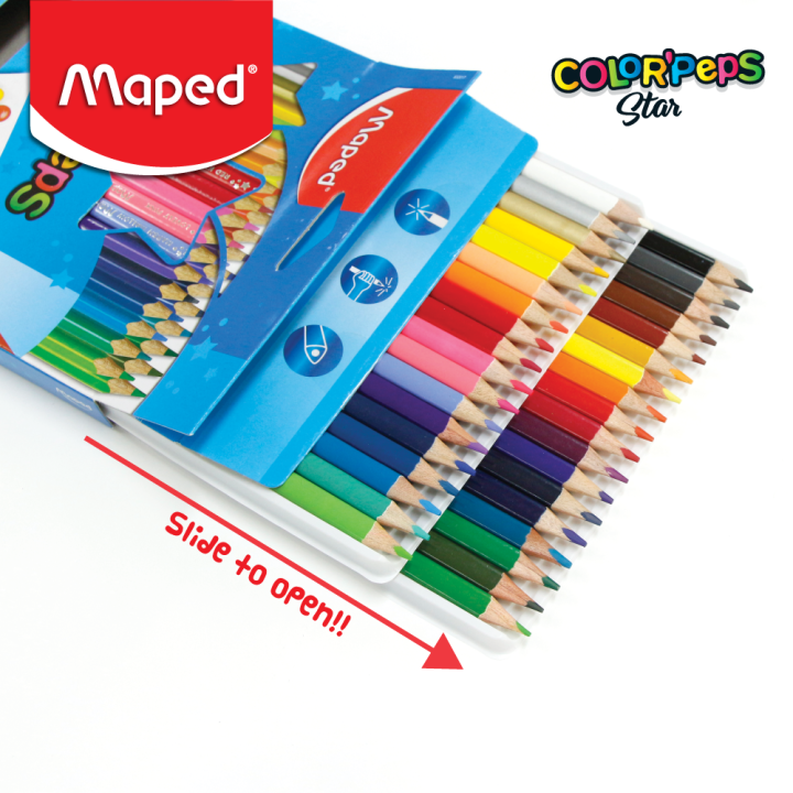 maped-มาเพ็ด-สีไม้-36-สี-colorpeps-สีไม้แท่งสามเหลี่ยม-จับถนัดมือ-รหัส-co-832017