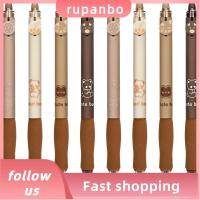 RUPANBO039392692 8ชิ้นปากกาสีฟ้าน่ารักแปลกใหม่0.5มม. ปากกาหมึกน่ารักของขวัญปากการุ่นใหม่สำนักงาน