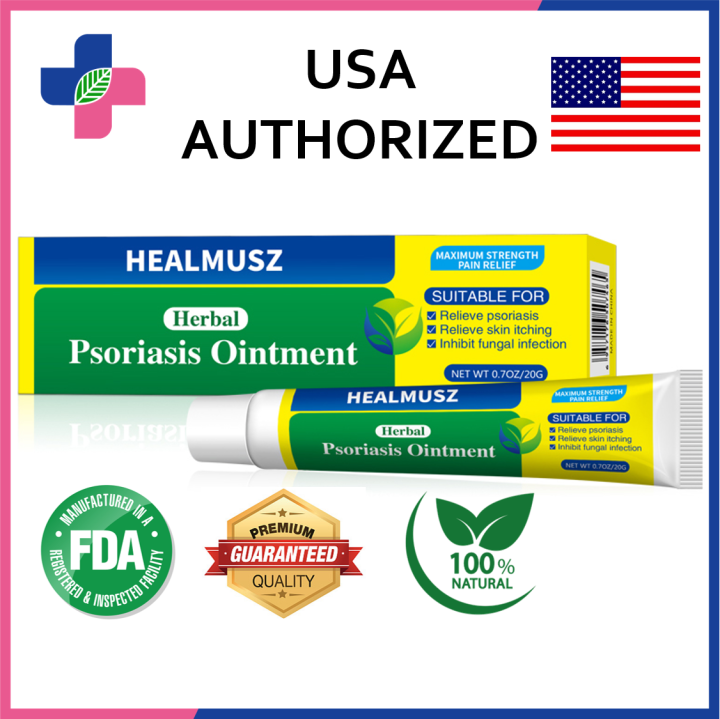 【READY】 Psoriasis Cream 20g Dermatitis Eczema Cream Skin Care USA ...