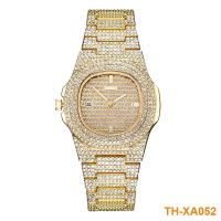 New hot style luxury over the sky star diamond quartz watch full steel belt calendar watch.