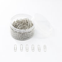 Office Supplies 400 Pieces/Bottle Silver Clip Paper Clip Office School Daily Diy Bracket Clip Stationery Clip