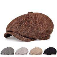 QianXing Shop Unisex Casual Newsboy Hat Spring and Autumn Retro Truck Beret Hundred Matching Accessories