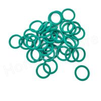 50pcs CS 4mm*OD 15mm Fluorine Rubber(FKM) O-Ring Green Seal Washer Oil Resistant Gas Stove Parts Accessories