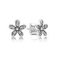 [พร้อมส่ง สินค้าแท้ ?] แถมกล่อง Pandora Dazzling Daisy Stud Earrings