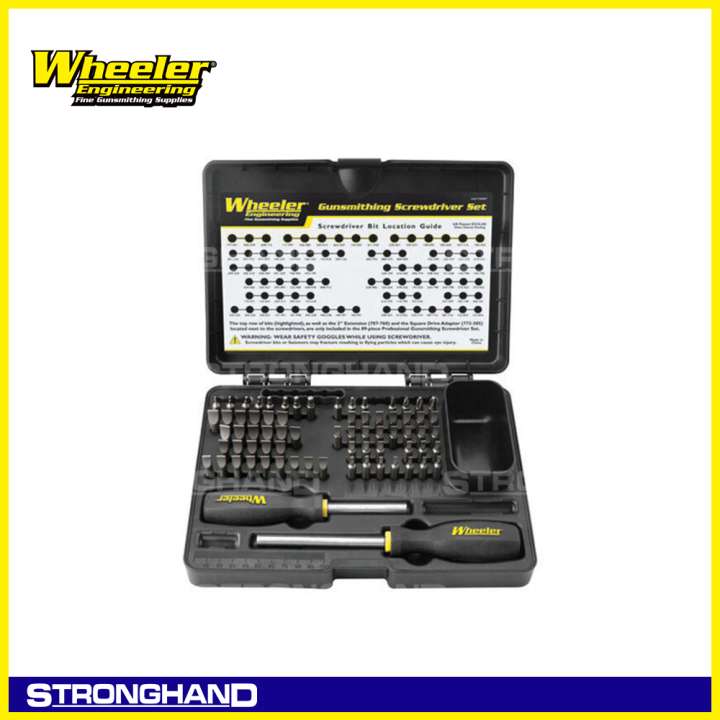 Screwdriver Set Pro Gunsmith, 72pcs/set, Wheeler Engineering Lazada PH