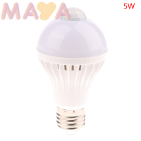 Maya หลอดไฟ LED 220V สำหรับทางเดินกลางคืนเซ็นเซอร์ตรวจจับการเคลื่อนไหวร่างกายมนุษย์ลายทาง5W 7W 9W 12W