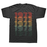 Vintage 1973 Limited Edition 50th วันเกิด50ปี T เสื้อ Graphic Streetwear แขนสั้นวันเกิดของขวัญฤดูร้อนเสื้อยืดคุณภาพสูง