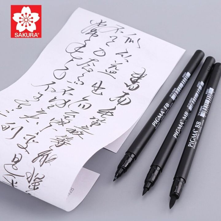 sakura-small-medium-large-soft-tip-beauty-pen-calligraphy-pen-drawing-hand-lettering-student-school-stationery-supplies
