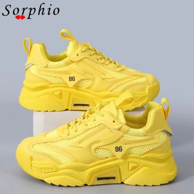 Famale Chunky Womens Sneakers Breathable Lace Up Brand New Design Ladies Sports Shoes For Women 2021 Fashion Popular Sale Sugar