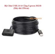 Bộ Chia USB 3.0 4 Cổng Ugreen 30218 Dây dài 150cm