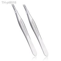 ◎❄♧  1PC Eyebrow Tweezer Stainless Steel Slant Tip Eyes Tweezer Clip For Face Hair Removal Make Up Tools Pince A Epiler