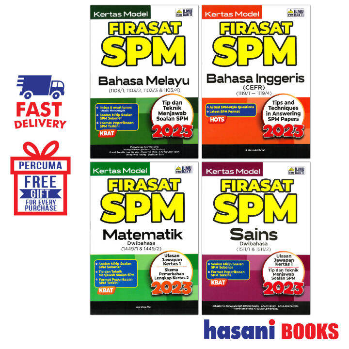 Hasani Pib Buku Latihan Kertas Model Firasat Spm Lazada