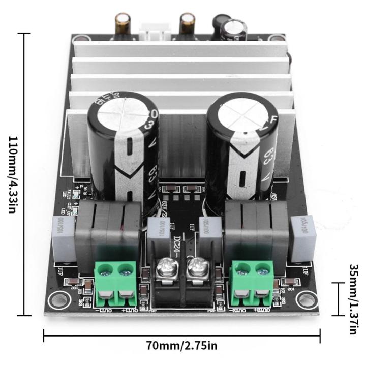 บอร์ดเครื่องขยายเสียงสัญญาณเสียง-tpa3255-dc-24-48v-โมดูลเอาต์พุตเครื่องขยายเสียงเพิ่มโมดูลดิจิตอลสำหรับสเตอริโอ-class-d