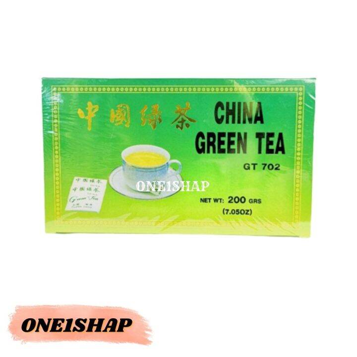 Authentic China Green Tea 20s Lazada PH