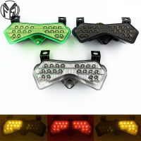 ◈﹍✘ For Kawasaki ZX-6R ZX6R 2003 2004 Z750 2003-2006 Z1000 2003-2005 03 Motorcycle LED rear taillights brake tail turn signal light