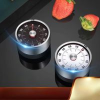 Mechanical Countdown Timers Kitchen Classroom Baking Clock For Teaching Meeting Cookin Working Magnetic stainless steel timer