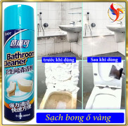 Chai Xịt Vệ Sinh Phòng Tắm, Tẩy Rửa Toilet Bọt Tuyết Bathroom Cleaner 500ml