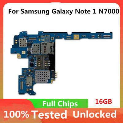 16gb For Samsung Galaxy Note 1 N7000 Motherboard Original Full Unlocked Mainboard Full Chips Android OS System Logic Board