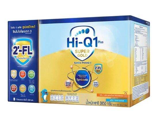 นมผง-hiq-1-supergold-synbiotiq-3850g-ไฮคิว-1-พลัส-ซูเปอร์โกลด์-ซินไบโอโพรเทก-นมผงสำหรับเด็ก-สูตร-3-รสจืด-3850-กรัม