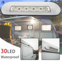 Newprodectscoming 12V RV LED Awning Porch Light IP67 Waterproof Exterior Interior Wall Bar Lamp Universal For Boat Caravan Low Energy Consuption