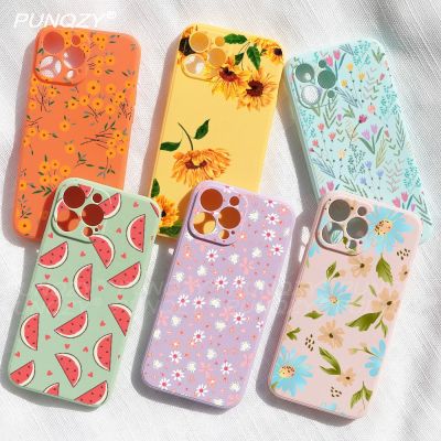【LZ】 Spring Butterfly flower Phone Case For iphone 14 PRO MAX 13 PRO 12 XR XS MAX 7 6 8 Plus Cute Silicone Case for iphone 11 pro max