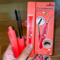 มาสคาร่าodbo dreaming มาสคาร่ากันน้ำ รูปแปรงคล้ายนาฬิกาทราย สีดำสนิท