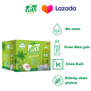 Thùng 12 Hộp Nước Dừa Vico Fresh 1L - Vị Dứa