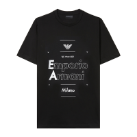 A --- X ชื่อย่อของผู้ชายลายลำลองแขนสั้นเสื้อยืดคอกลม301358