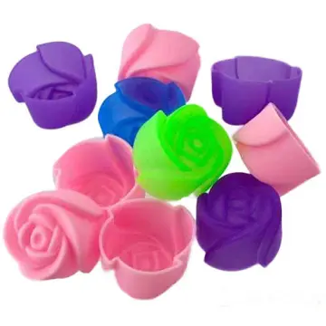 SILICONE CAKE MOULD - FLOWER SHAPE (RANDOM COLOUR)