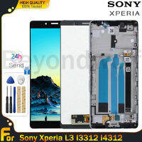 Beyondwolf ต้นฉบับสำหรับ Sony Xperia L3จอแสดงผล Lcd ที่มี Digitizer กระจกสัมผัสอะหลั่ยประกอบครบชุด I4312 I4332จอแอลซีดีพร้อมกรอบ LCD