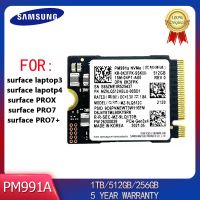 Pm991a Samsung 1เทราไบต์ SSD M.2 2230โซลิดสเตทไดรฟ์ภายใน Pcie 3.0X4 NVME SSD สำหรับ Microsoft Surface Pro 7 + ดาดฟ้าไอน้ำ