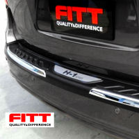 ส่งฟรี FITT กันรอยท้าย HYUNDAI H-1 กันรอยกันชนท้าย สคัพเพลทกันรอยท้าย ของแต่งรถ ชายบันไดหลัง ฮุนได เฮด1 พาสติก ABS 2008-2016 ยี่ห้อ FITT ของแท้