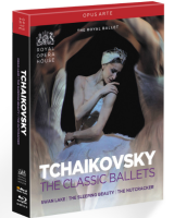 Swan Lake / Sleeping Beauty / Nutcracker Tchaikovskys three Ballet / British version 3-Disc hardcover 25g