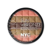 บร๊อนเซอร์ แบรนด์ NYC SUNNBRONZE BRONZING POWDER เบอร์ 002 Coral Samba Bronzer  แท้ 100% อเมริกา