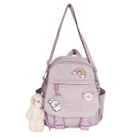 Teenage Mini Backpack Women Multifunctional Dual-use For Student Kawaii Travel Ruckpack Fashion Girls Cute Small School Bags