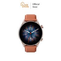 [ของแท้iรับประกันศูนย์ไทย] Amazfit GTR 3 PRO Smartwatch นาฬิกาอัจฉริยะ สีน้ำตาล [Brown Leather]
