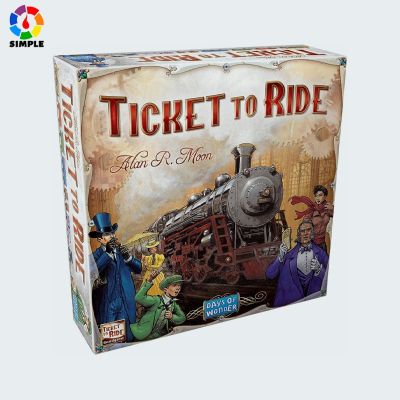 Ticket to Ride Board Game (ภาษาอังกฤษ) - บอร์ดเกม เกมต่อรถไฟ