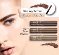 ?% IN2IT BROWN POWDER ดินสอเขียนคิ้วแบบผง และพิเศษset คู่อายไลเนอร์สีดำ