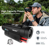 MiLESEEY Night Vision สำหรับล่าสัตว์ NV20 HD ระยะยาวกล้องตาข้างเดียว40X ซูมกล้องทรรศน์สำหรับกลางแจ้งท่องเที่ยวตั้งแคมป์ปีนเขา