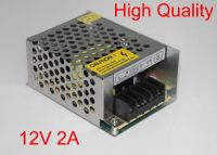 1pcs High Quality 12V 2A DC 24W Universal Regulated Switching Power Supply 12V LED Driver 2000mA