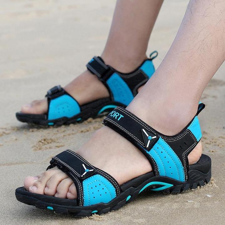 slieonk-รองเท้าแตะบุรุษและสตรี-รองเท้าแฟชั่นลำลองชายหาดคอลเลกชันฤดูร้อนกันลื่นไซส์35-46