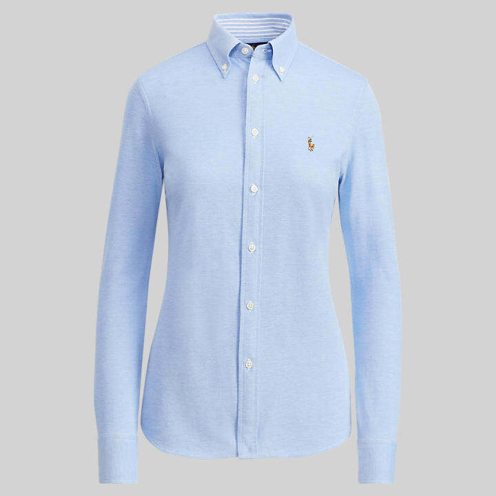 polo-ralph-lauren-เสื้อเชิ้ตผู้หญิง-รุ่น-wmpoknin6820163-สี-400-blue