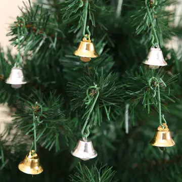 Small Gold Metal Bells for Crafts, Mini Jingle Bells Ornament Liberty Bells  Christmas Bells for DIY Crafts Party Wedding Home Decoration Christmas Tree  Ornaments 