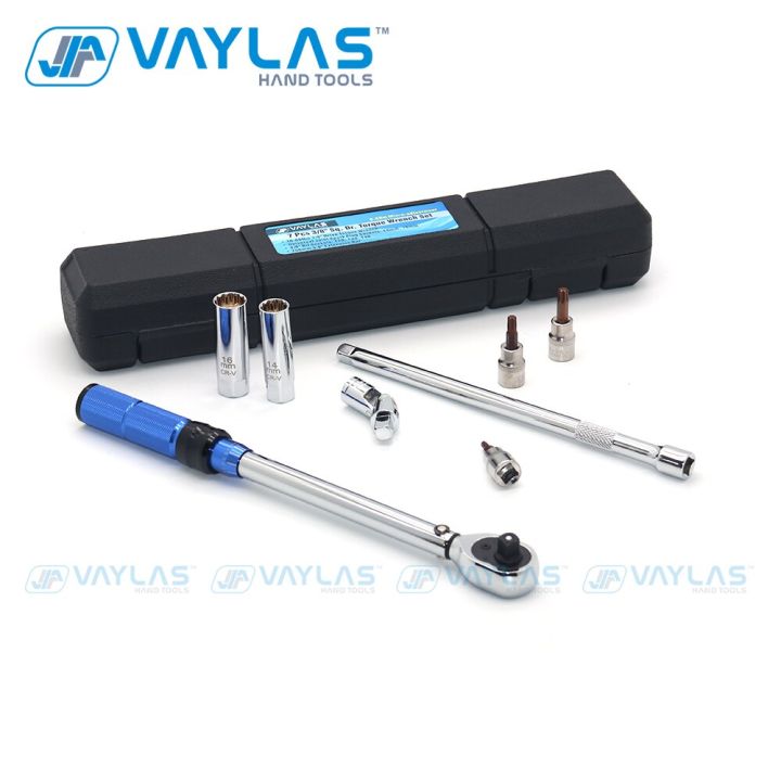 Vaylas 8Pcs 10-60 N.M Torque Wrench Set For Spark Plug Auto Repair ...