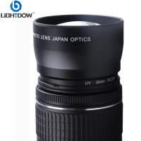 Lightdow 55mm 2.0x Affiliated ephoto lens for Alpha A77 A280 A290 A380 A390 A580 A590 A200 A230 18-55mm Camera Lens