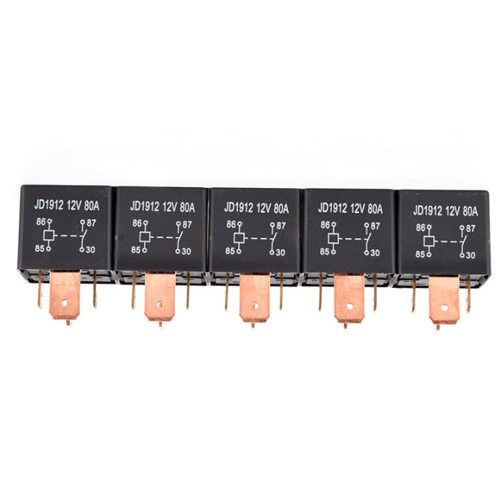 lowest-price-mh-waterproof-heavy-duty-relay-4pin-dc-24v-12v-80a-jd1912รีเลย์รถยนต์