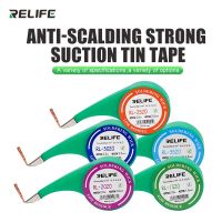 RELIFE Soldering Wick Wires Anti-scalding Nozzle Desoldering Precision Tin Strip Remover Wire for PCB Tin Wire 1.5-3.5mm