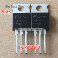 5ชิ้นFQP17N40ใหม่เดิมTO-220 400โวลต์17A,รับประกันคุณภาพ